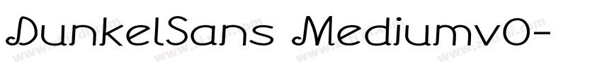DunkelSans Mediumv0字体转换 DunkelSans Mediumv0字体转换
